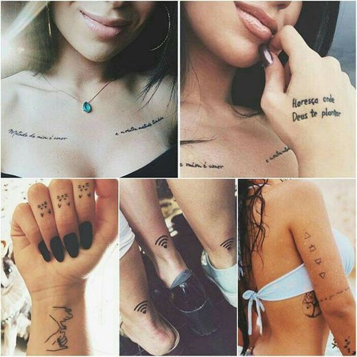 Tatuagens de blogueiras