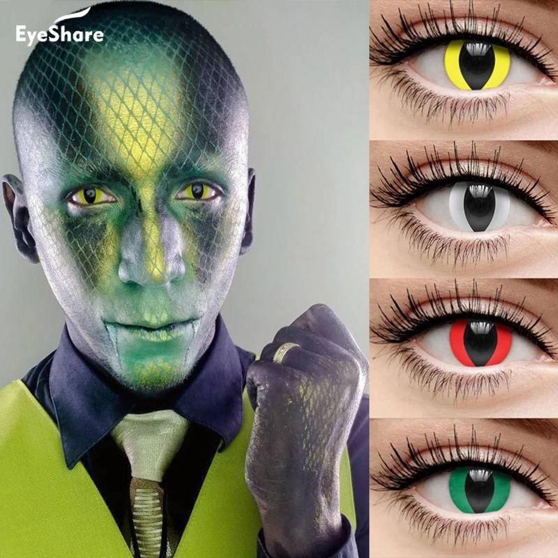 Social 1 par de lentillas fantasia ojo de gato