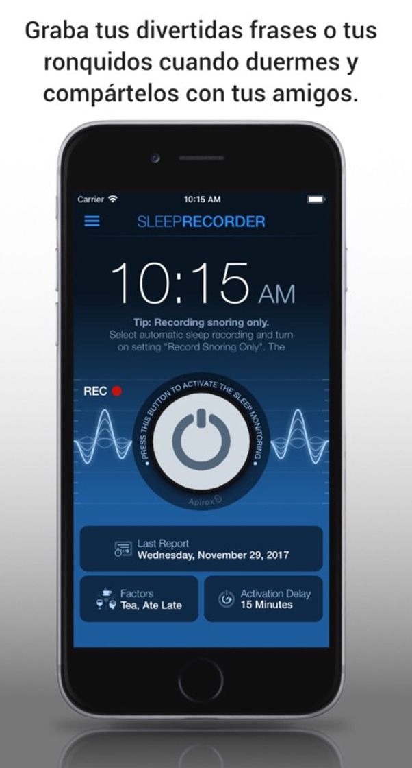 App Prime Sleep Recorder