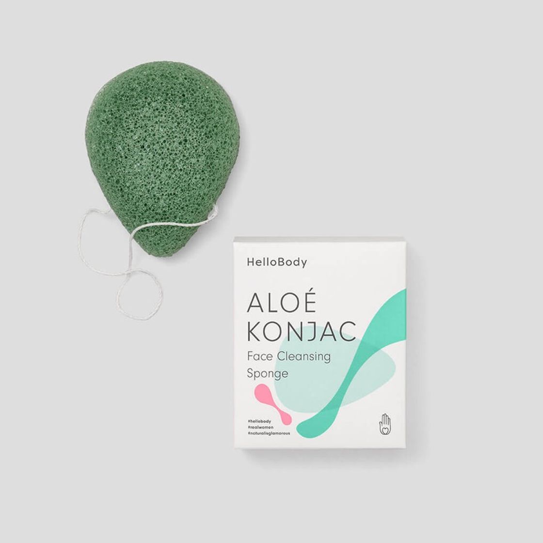 Product ALOÉ KONJAC Esponja limpiadora facial