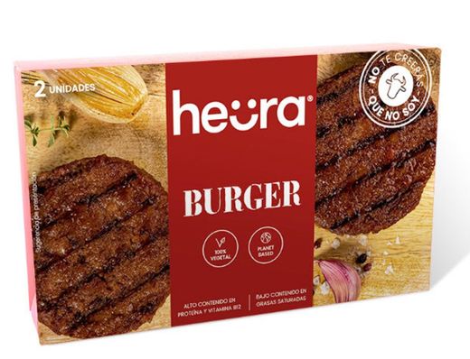 Burger Heura, la hamburguesa vegana | Ternera vegana | Carne ...