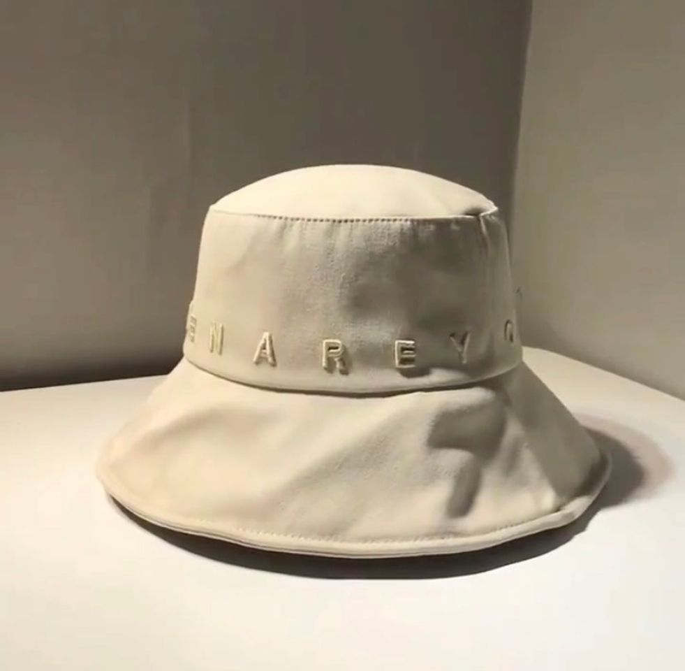 Fashion Bucket hat color beige 