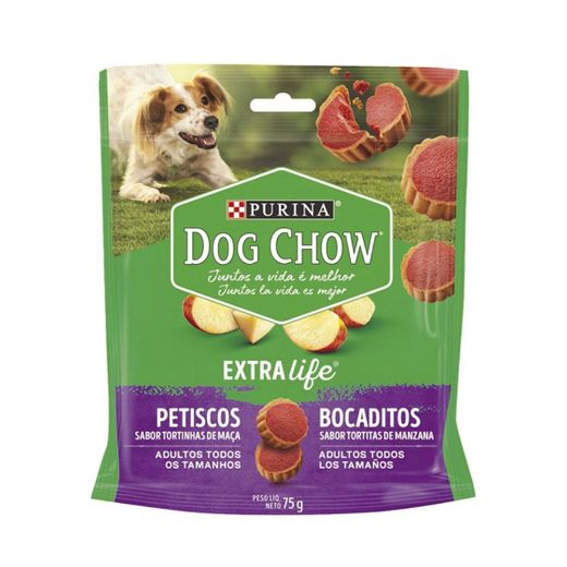 Petisco Dog Chow Tortinha de Maçã 