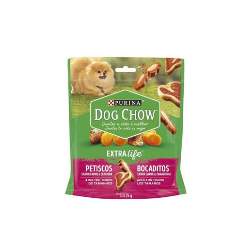 Petisco Dog Chow Carne e Cenoura