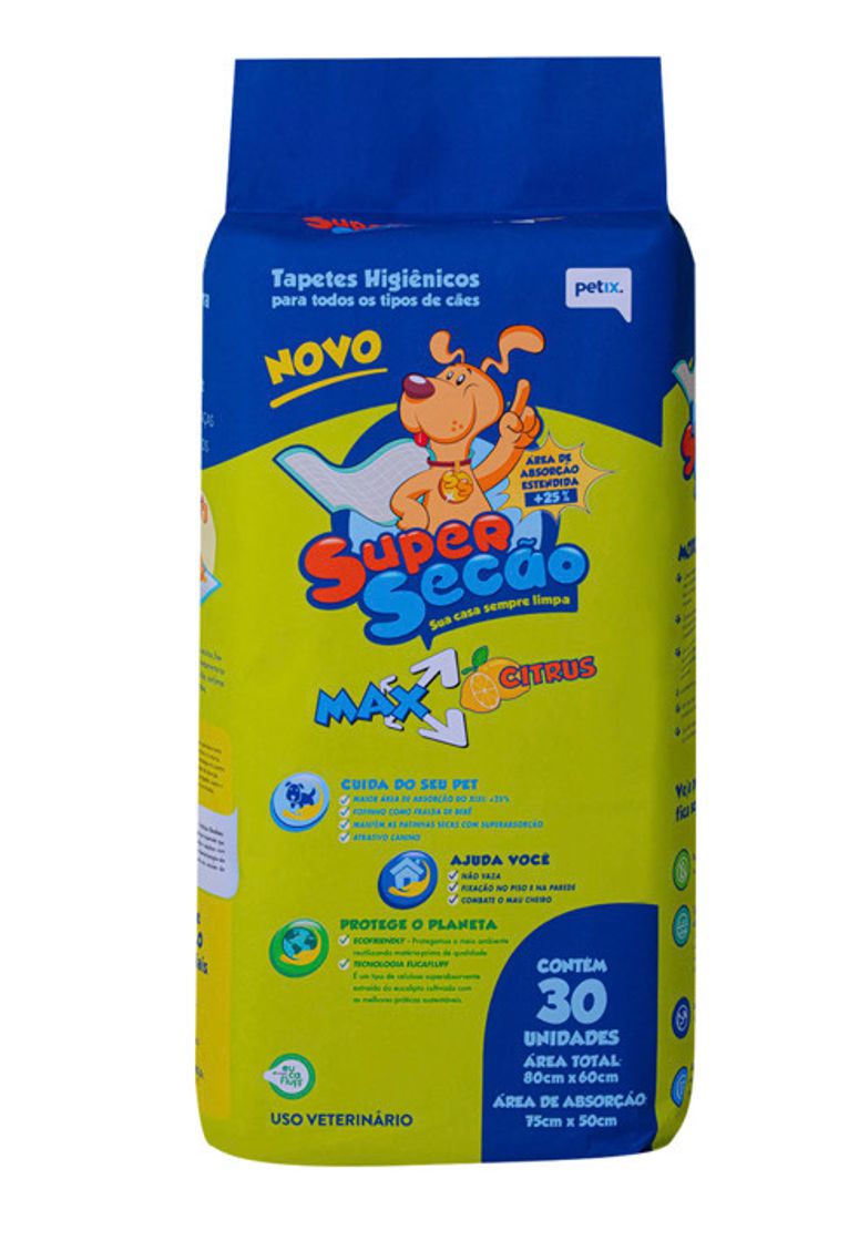 Producto Tapete Higiênico Super Secão Max Citrus