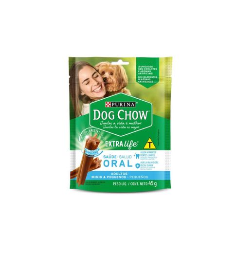 Petisco Extra Life Dog Chow Adultos Minis e Pequenos