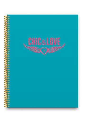 Chic & Love - Cuaderno A4, 120 hojas