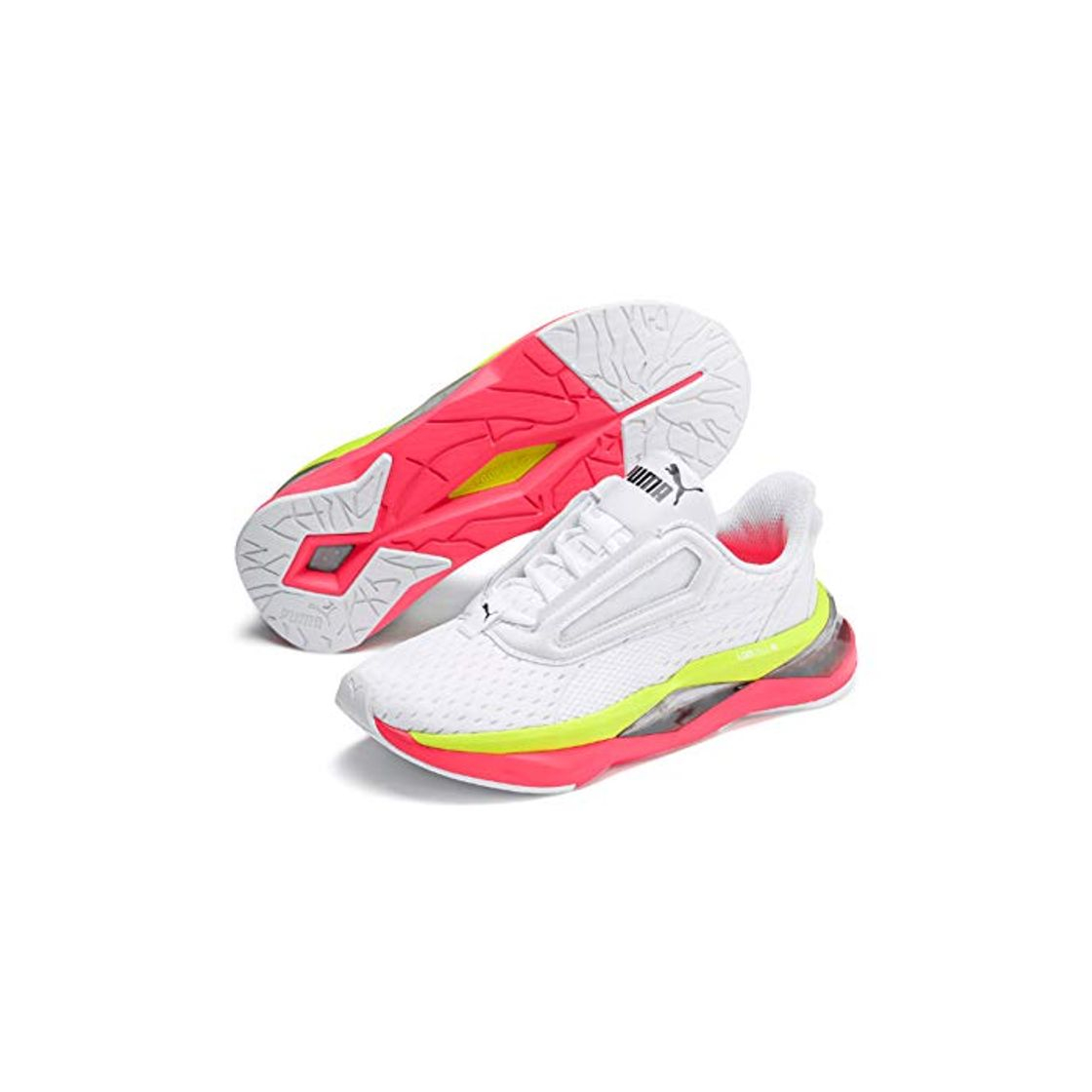 Moda PUMA LQDCell Shatter XT Wn's Zapatillas Deportivas para Interior para Mujer,Blanco