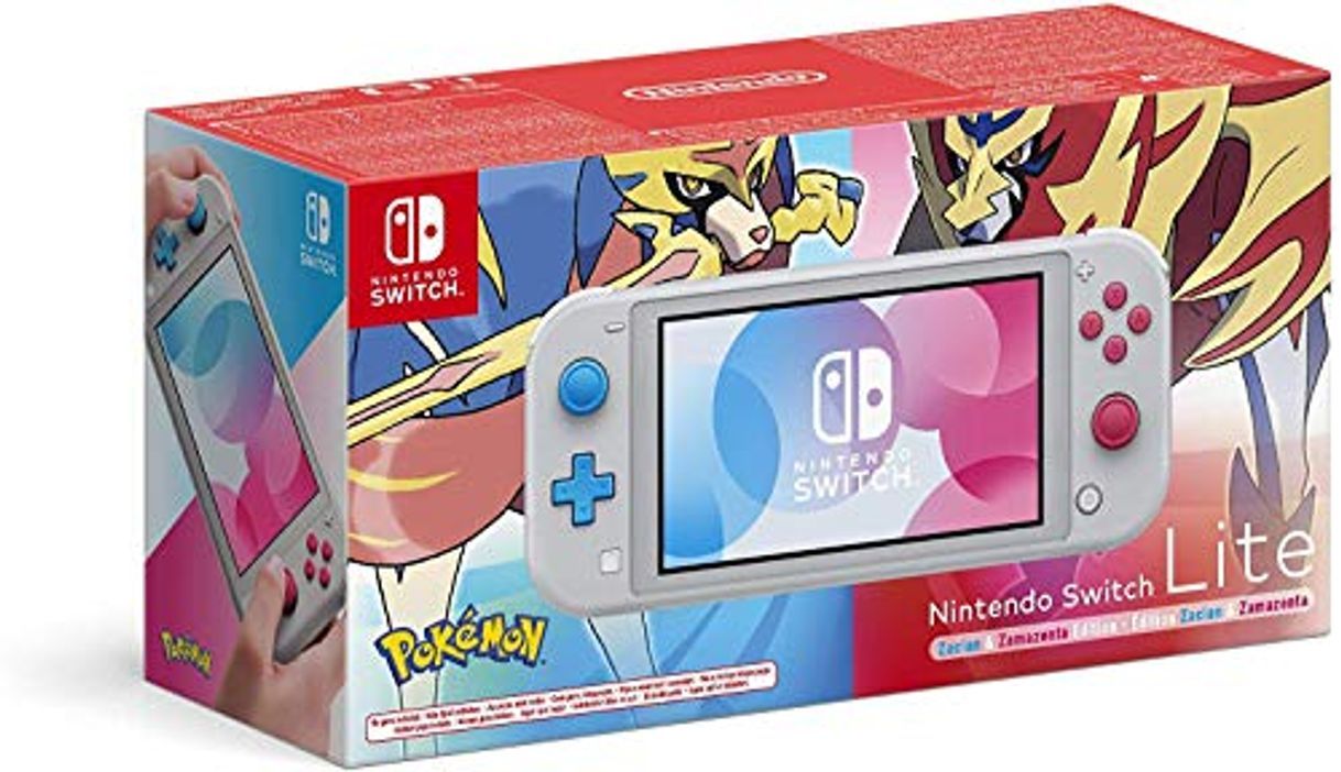 Social Nintendo Switch Lite - Consola Edición Zacian y Zamazenta, 