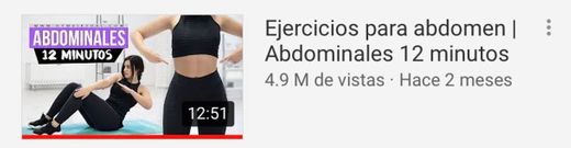 Rutina de abdomen