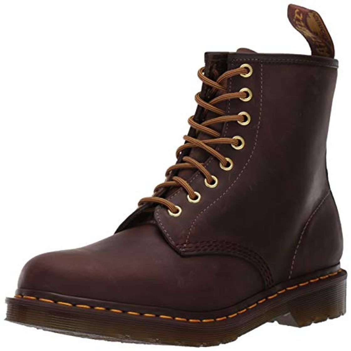 Moda Dr. Martens 1460, Botas Unisex, Marrón