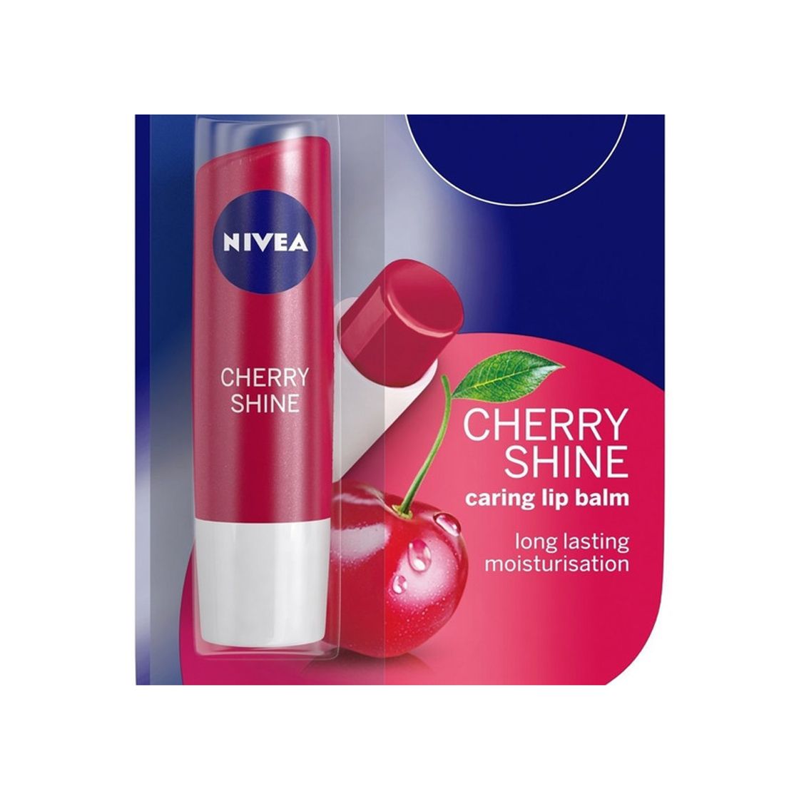 Belleza Nivea, A Kiss of Cherry, Fruity Lip Care, 0.17 oz