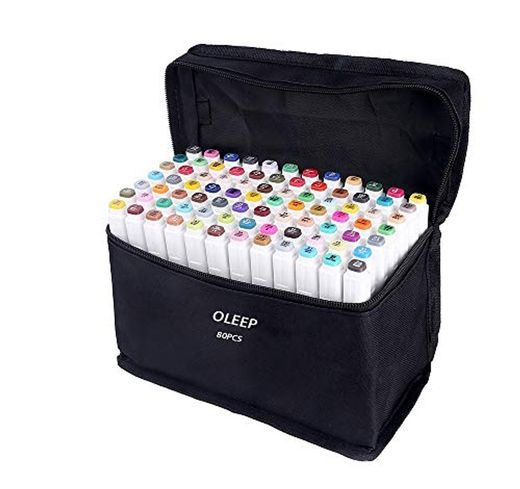 oleep 80 color arte dibujo Touch cinco doble amplia