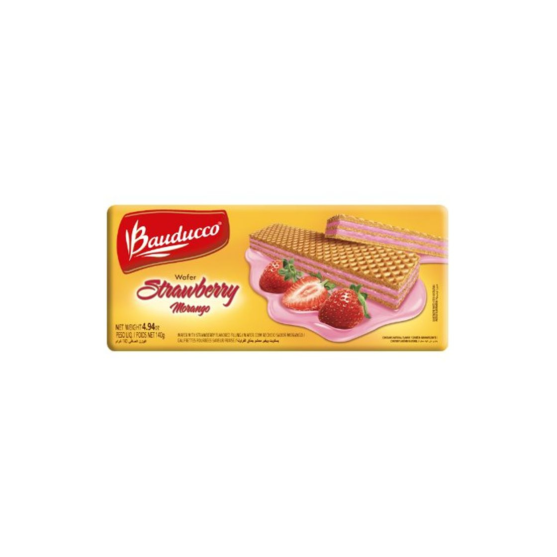 Product Bauducco Galletas con Chocolate - Paquete de 24 x 140 gr -