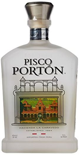 Pisco Premium Portón Mosto verde Acholado La Caravedo 43° 70cl