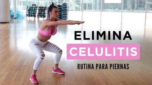 Elimina celulitis | Rutina para piernas - YouTube