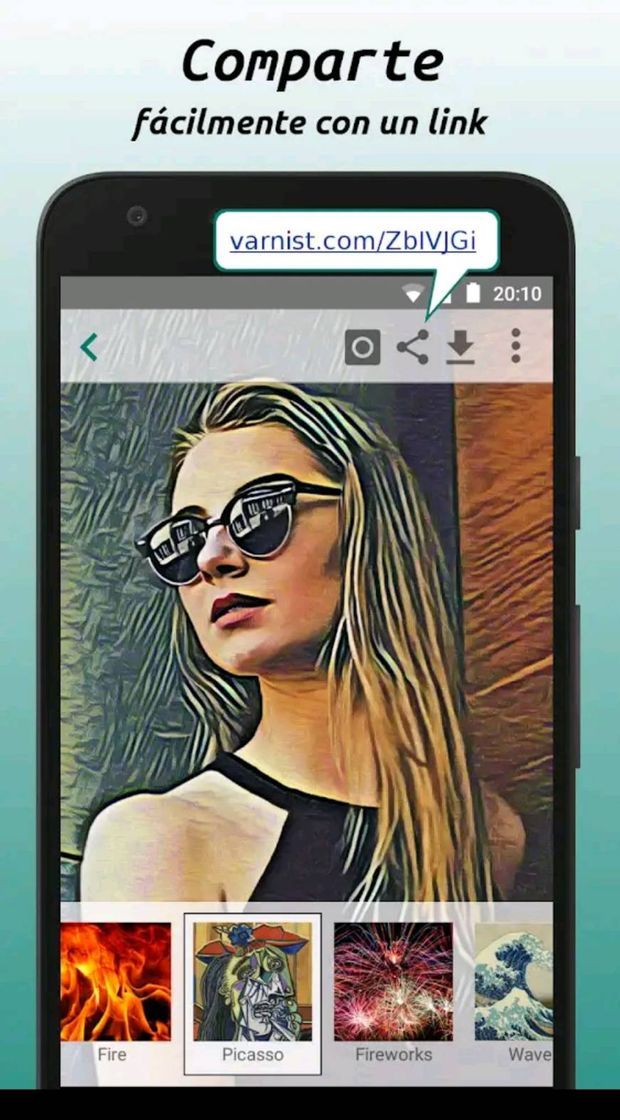 App Varnist - Art filters