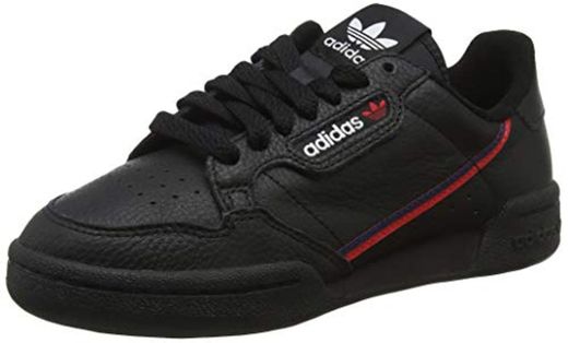 Adidas Continental 80, Zapatillas de Gimnasia para Hombre, Negro