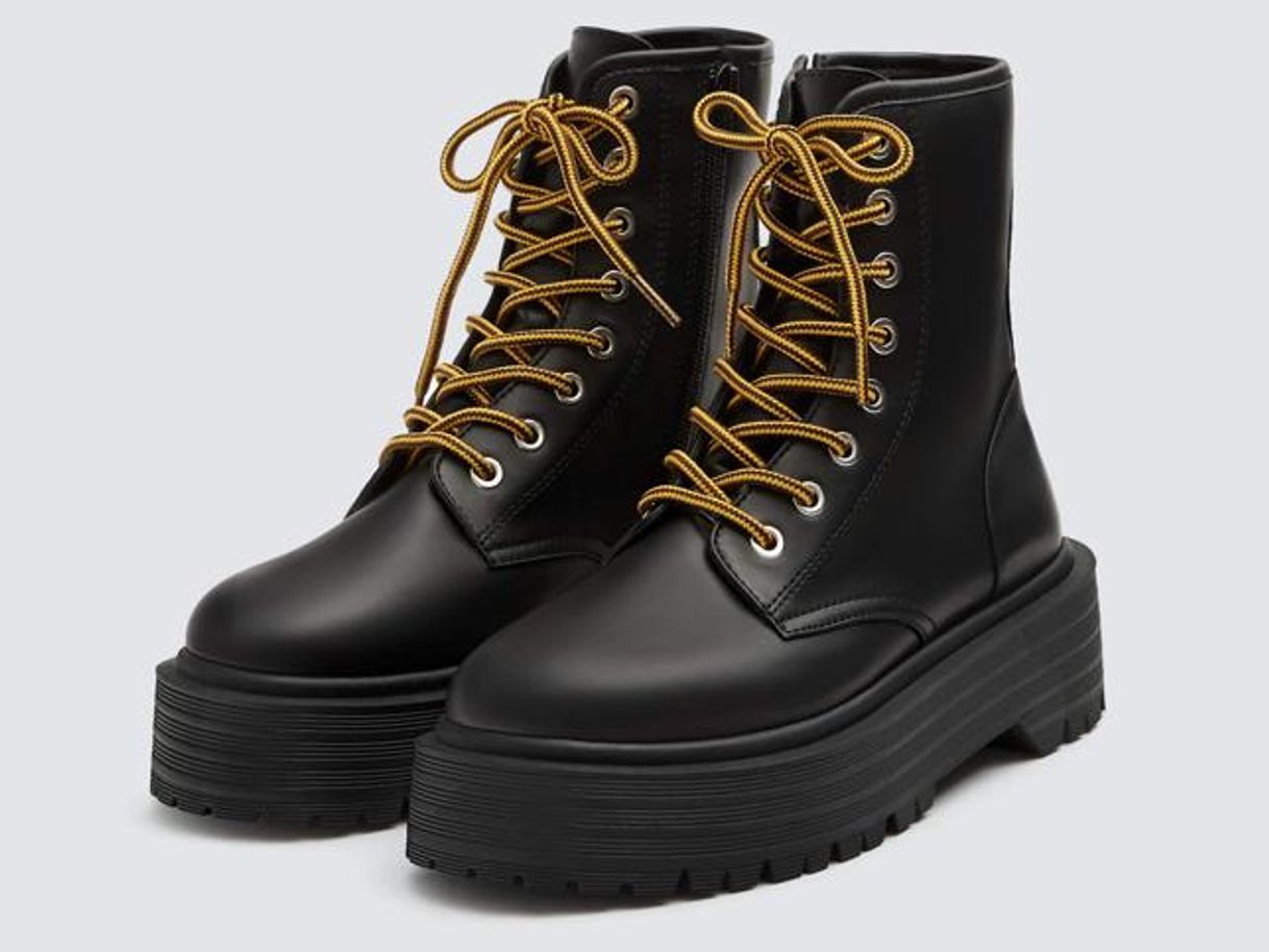 Moda Botas Militares Pull&Bear