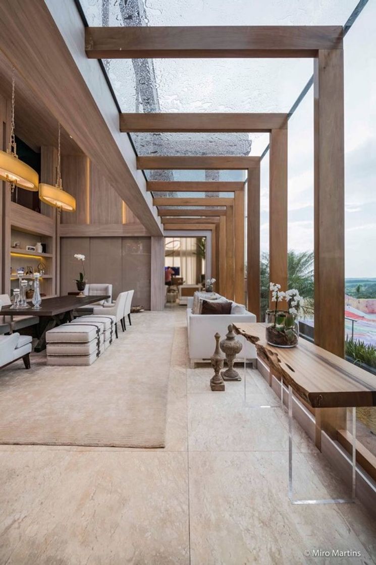 Social Casa moderna com luz natural