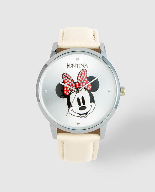 Productos Reloj de mujer Pontina Disney CY10227 crudo · Pontina · Moda ·