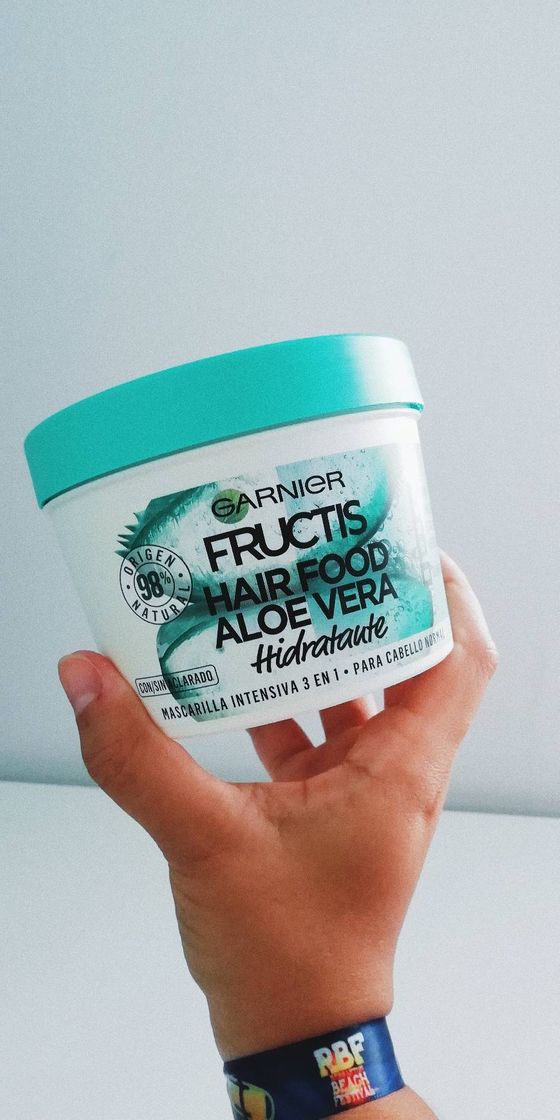 Belleza Garnier Fructis Hair Food - Máscara multiusos con aloe