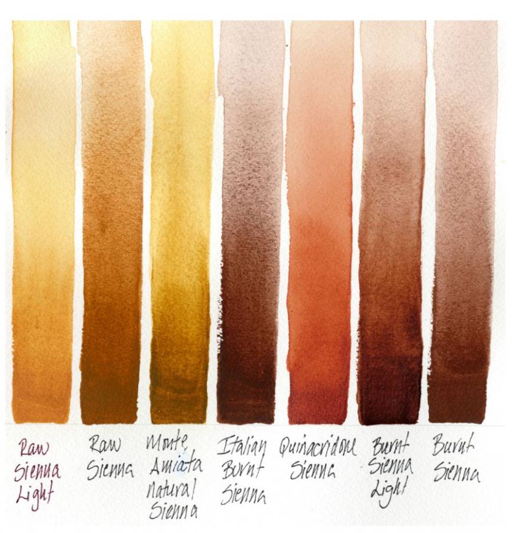 Fashion Seven Sienna Watercolors