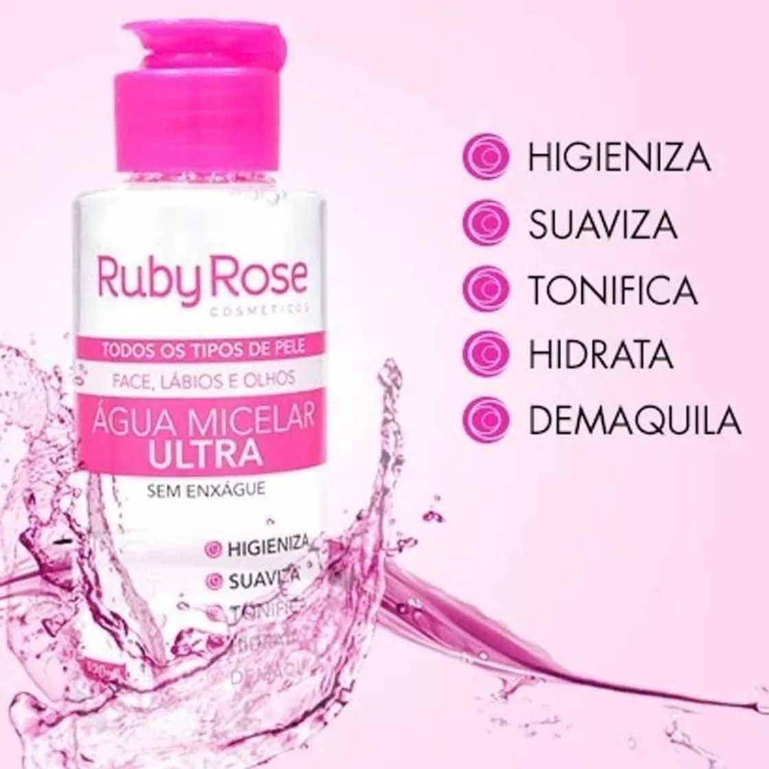 Producto ÁGUA MICELAR ULTRA 120ML