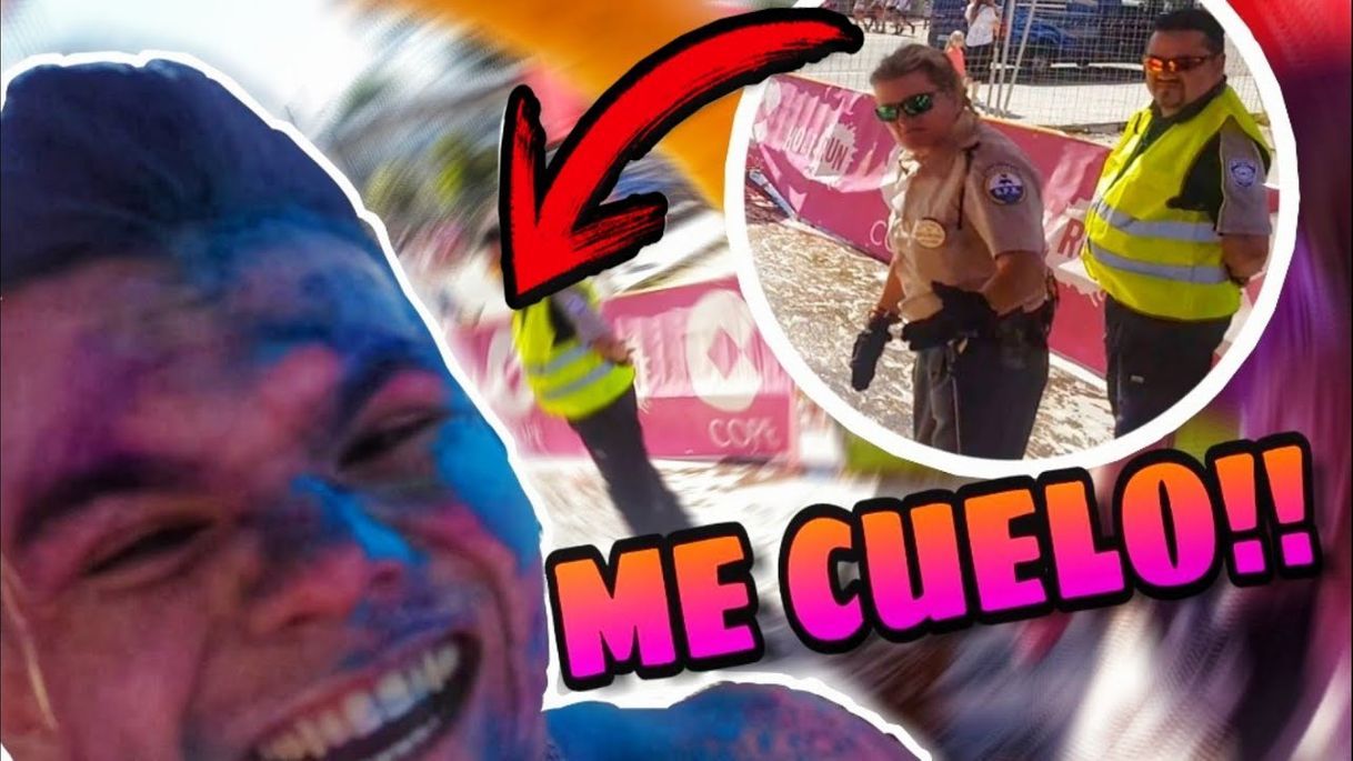 Fashion ME CUELO en la HOLI RUN y LA GANO!! 😱🔥