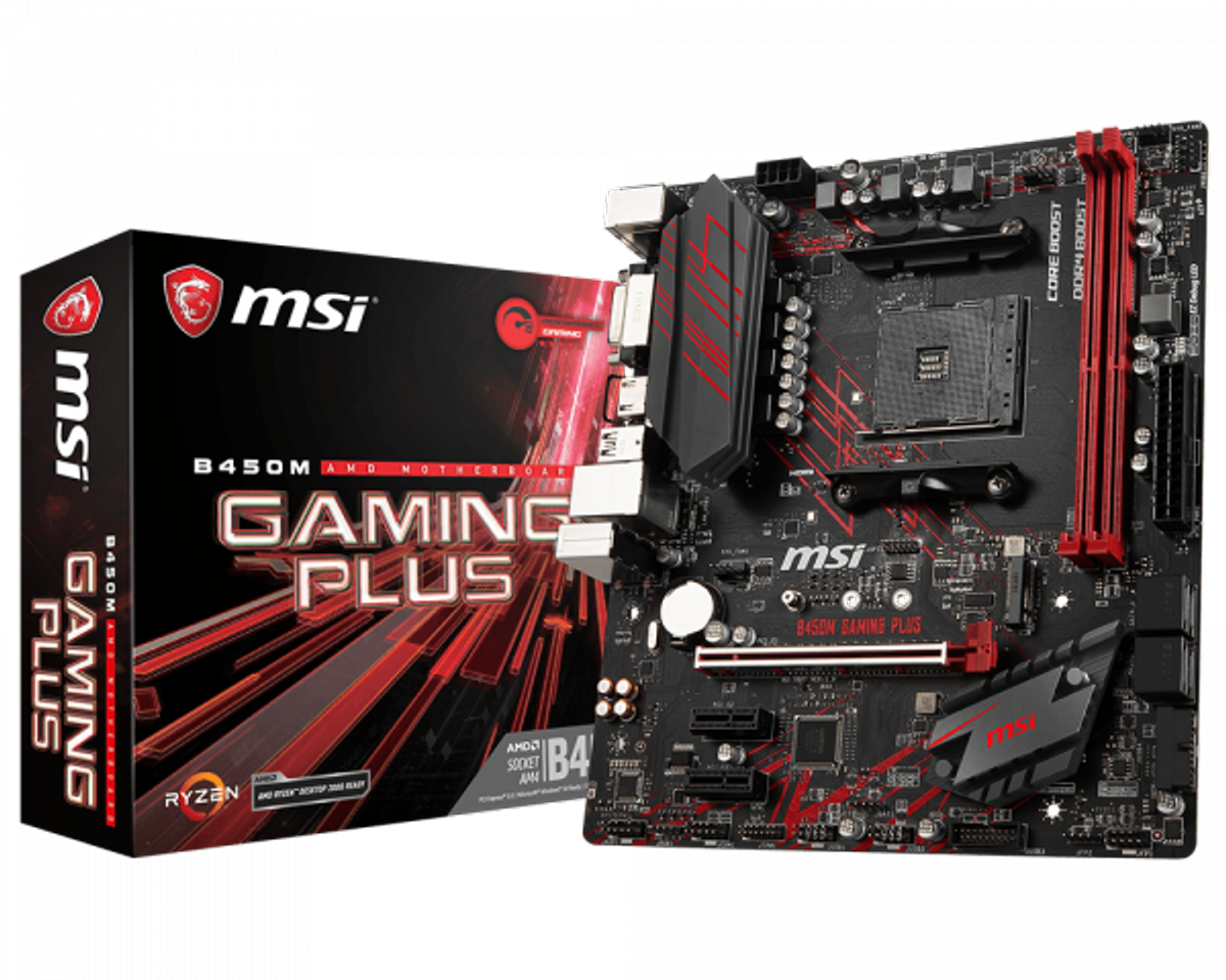 Moda Msi b450 Gaming Plus Placa base