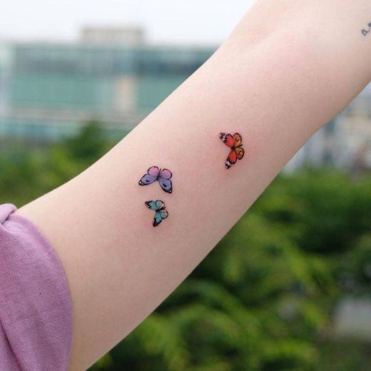 Tatuagem de borboleta 🦋