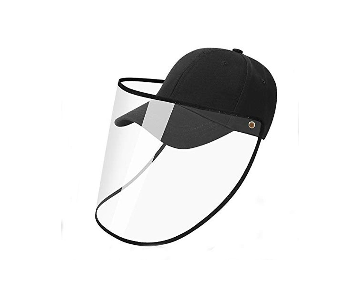 Moda ATian Gorra de béisbol Facial de protección Completa de Seguridad Sombrero Protector