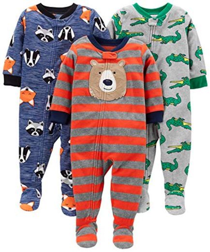Simple Joys by Carter's pijama de forro polar suelto para bebés y