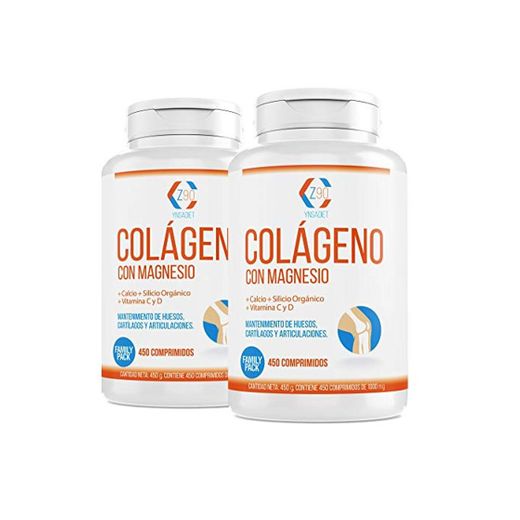Colágeno hidrolizado con calcio para huesos y articulaciones – Colágeno con vitamina