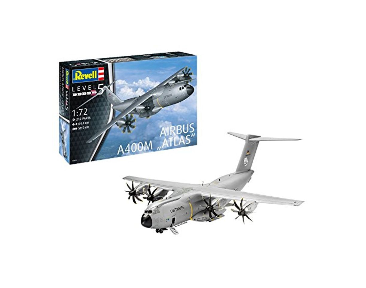 Product Revell-Airbus A400M Atlas Maqueta Avión, 14+ Años, Multicolor, 1:72 Scale