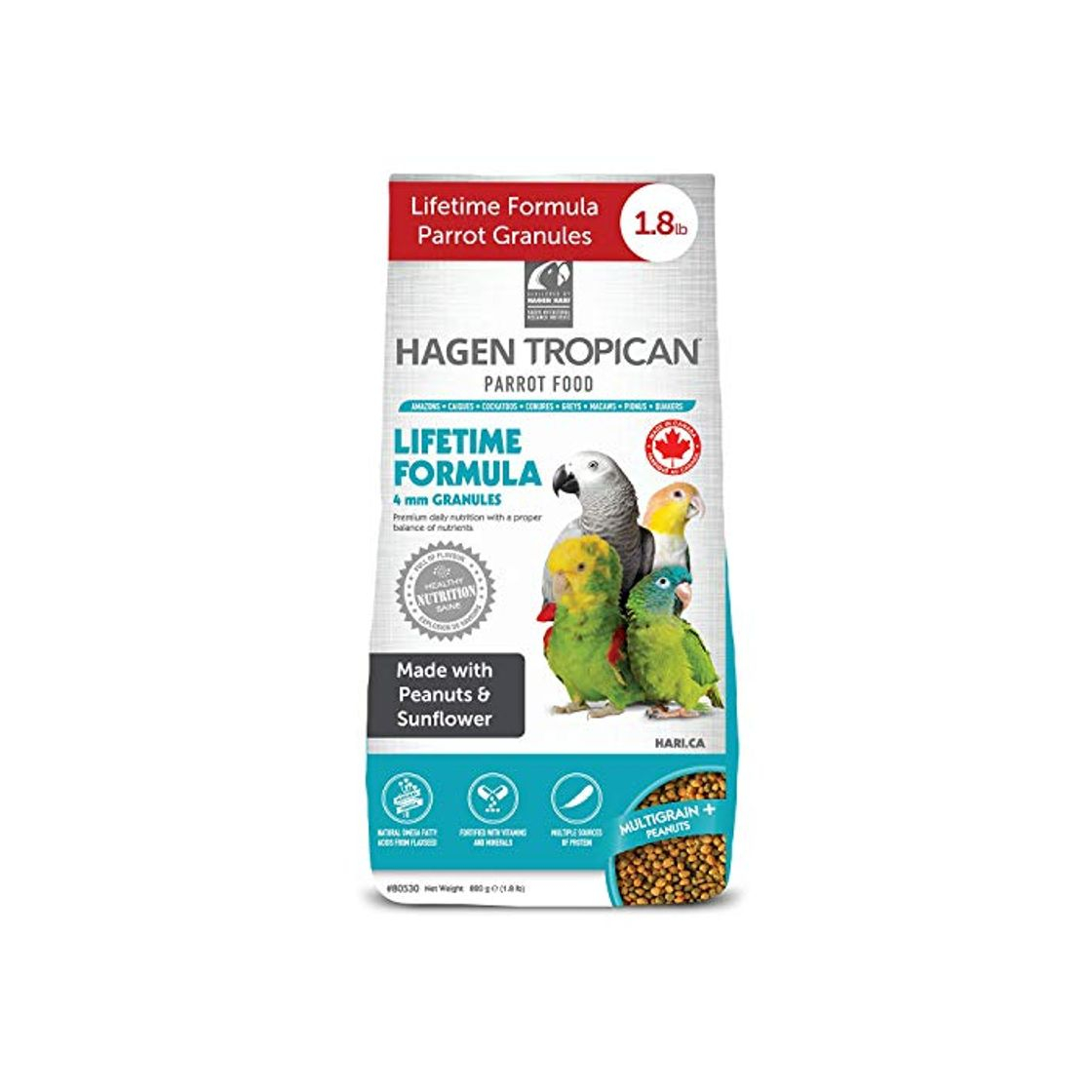 Productos Tropican Mantenimiento para Loros