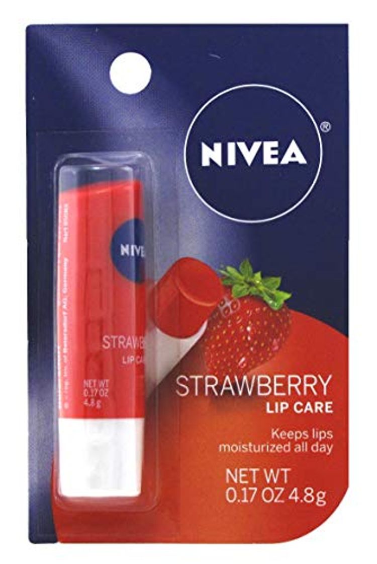 Products Nivea Cuidado de labios Fresa 0.17 oz Carded