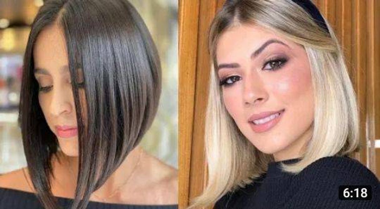 Social CORTE LONG BOB MÉDIO - YouTube