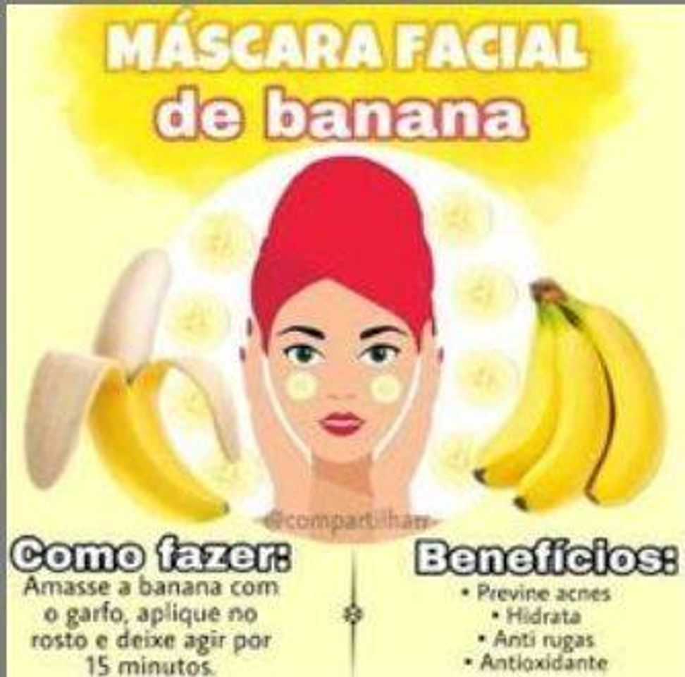 Social Máscara de Banana!