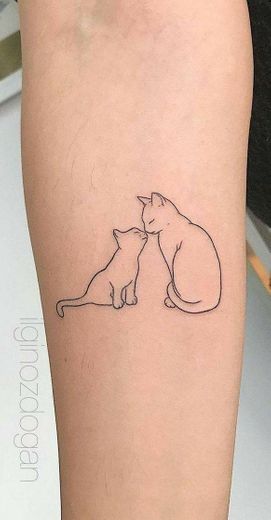 Tatuagem de gatos