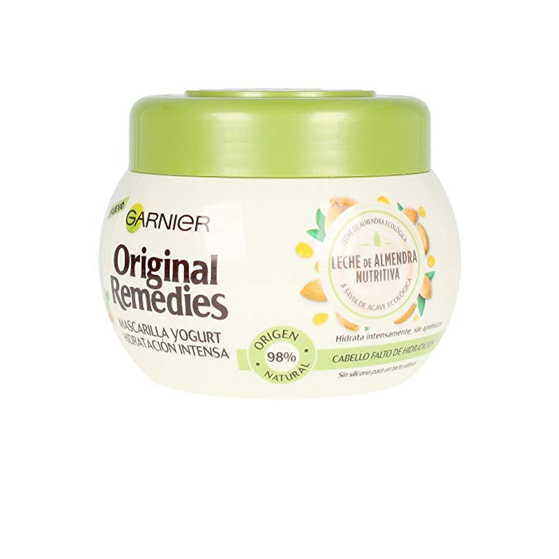 Social Garnier ORIGINAL REMEDIES Mascarilla Leche de Almendras Nutritiva 300 ml