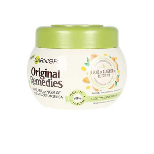 Garnier ORIGINAL REMEDIES Mascarilla Leche de Almendras Nutritiva 300 ml