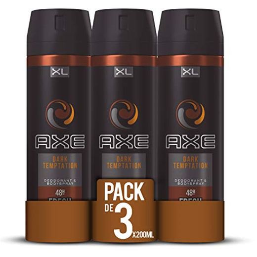 AXE Dark Temptation - Desodorante Bodyspray para hombre