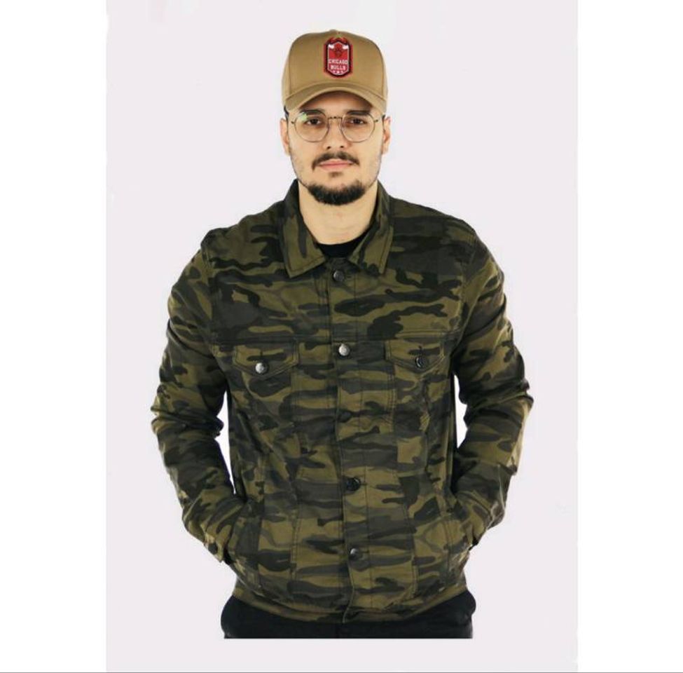 Social Jaqueta Camuflada Militar Premium 