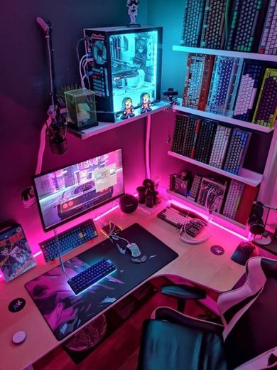 WOW, seria um sonho esse ambiente gamer?