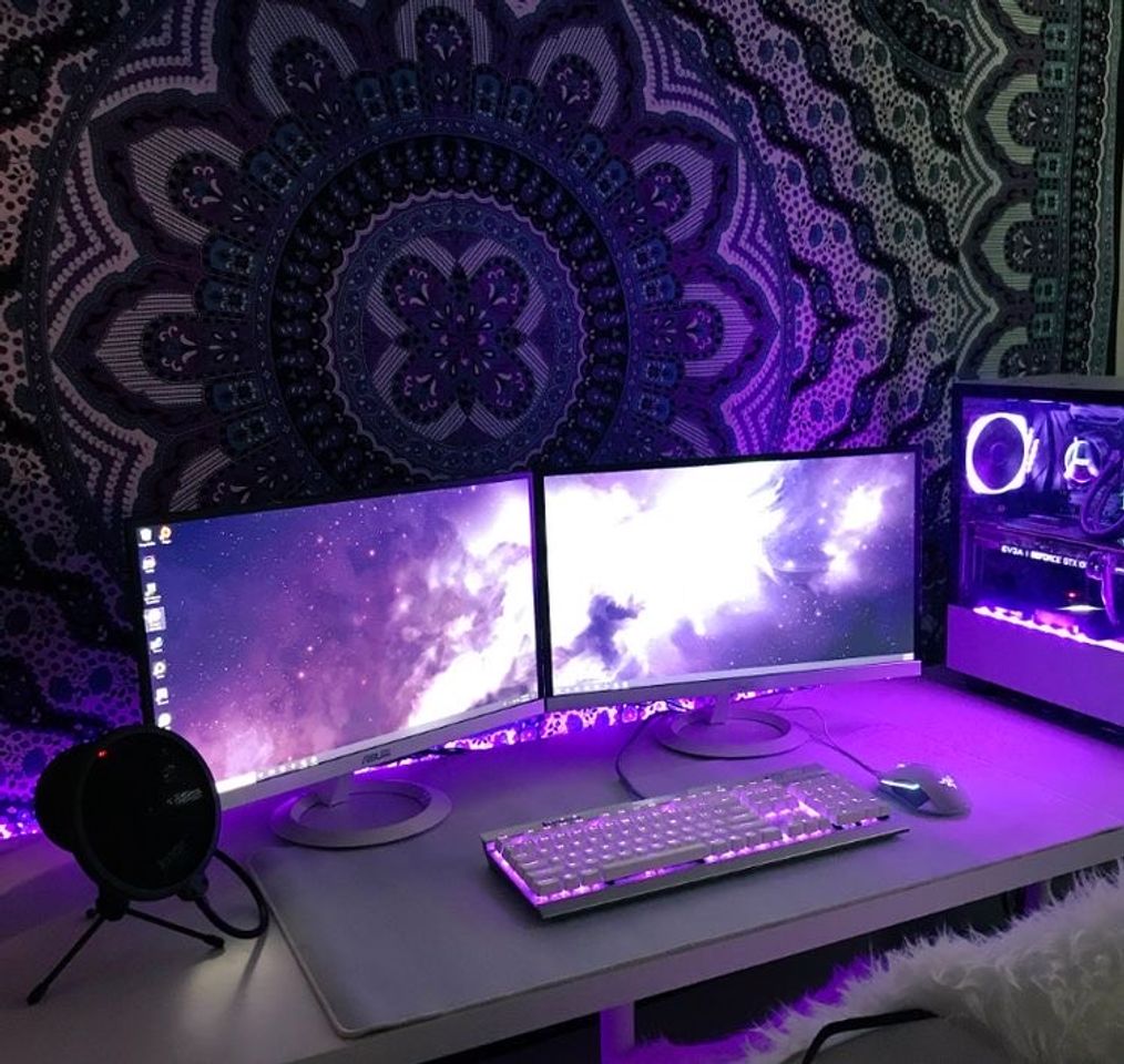 Moda White and Purple Dream PC