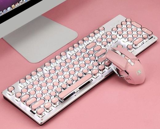 Kit teclado e mouse wireless