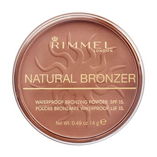 Rimmel London Natural Bronzer Polvos Tono 026 Sun Kissed 