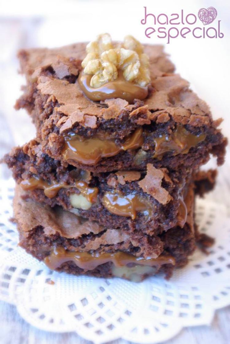 Moda Brownie de chocolate con nueces