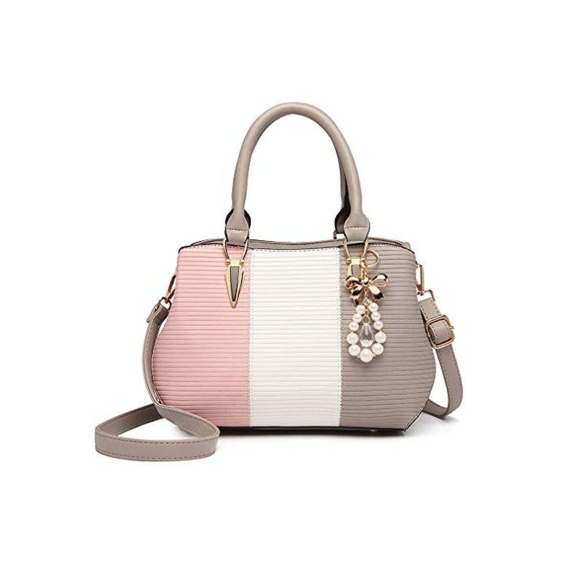 Social Miss Lulu Bolso de Mano de Mujer Shopper de Hombro Bandolera Fiesta